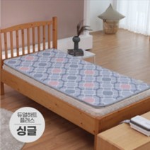 일월 듀얼하트 플러스 온수매트 싱글 단일난방 100×200cm S, 상세페이지 참조