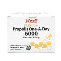 뉴질랜드 하이웰 프로폴리스 6000mg 120캡슐 플라보노이드 120mg 1개, 150캡슐 5개월분, 5개