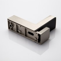 유리난간대 유리난간대 부속F-타입 유리 클립 클램프 도금 브래킷 아연 합금 크롬 마감 선반 홀더 지지 1, 03 Medium