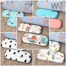 와이즈마마 순면 메모리폼 유아 아기 짱구 베개 모음, 애니월드