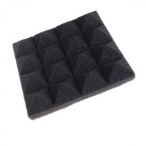 방음판 방음 판넬 파넬 드럼 피아노 흡음 마이크 방문 디자인 실내 접착식 1pc 다채로운 폼 어쿠스틱 폼 사운드 트리트먼트 스튜디오 룸 흡수 타일 폴리 우레탄 폼 27, 검은 색