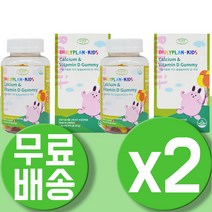 칼슘비타민D 영양제 유아 성장기 어린이 칼슘 뼈건강 키즈 아연 청소년 아이 칼슘 데일리 초등학생 칼마디 CALCIUM 치아건강 2통