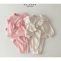 프릴상하세트 키즈 봄 데일리룩 일상복 촬영룩 마이베베