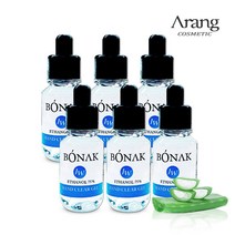 [아랑] JW 보나크 알로에 휴대용 손 세정젤 33ml x 6개_에탄올 75% 핸드 클리어 겔 손 청결제