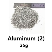25g 구리 부스러기 금속 부스러기/터링/필링/칩/먼지구리/황동/알루미늄/철, 07 Aluminium
