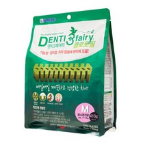 [포켄스] 덴티페어리 클로로필 410g 강아지 기능성 덴탈껌 + 추가 사은품 증정, M 중소형견용