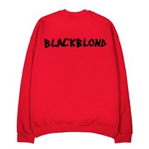 블랙블론드 BBD Graffiti Logo Crewneck Sweatshirt (Red)