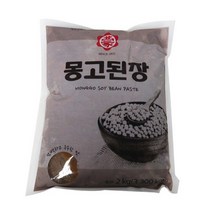 [몽고장유] 부천 몽고된장 2kg, 4개