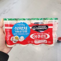 한국야쿠르트 거꾸로 먹는 야쿠르트 110ml x 4입 X 3개, 아이스보냉백포장