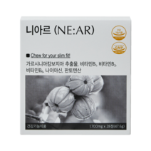 니아르 슬림핏 가르시니아 다이어트 보조제 1700mg, 28정 x 1개