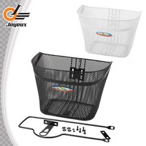 자전거 스틸 고정식 바구니 망바구니, 블랙