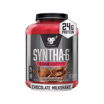 BSN 신타6 엣지 프로틴 파우더 단백질 보충제 초콜릿 밀크쉐이크 48서빙 1.82kg, 1개, 기본