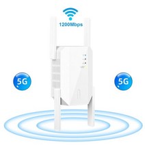 2.4G 5Ghz 1200Mbps 무선 와이파이 리피터 부스터 300M 앰프 라우터 5G 장거리 익스텐더 Repiter 802.11AC, 2.4G 5G 1200Mbps 2_EU 플러그