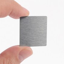 26.5X26.5MM 부착식 사각 자석철판 자석판 스티커 1P 원형철판 자석붙임철판 부착식철판