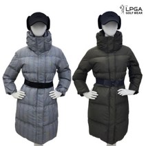 LPGA 골프 여성 구스다운 롱 패딩 점퍼 94DW714