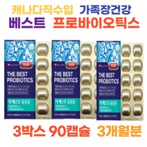 3개월분 100억유산균 17종유산균 프로바이오틱스 루테리 비피더스 락토바실러스 애시도필러스 가세리 람노서스 엘지지 루테리