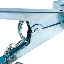 발톱 다기능 마우스 트랩 아연 도금 가위 캐치 도구 설치 재사용 가능 두더지 설치류 해충 방제 2 팩