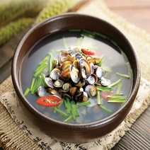 하동 섬진강 자연산 100% 직접 채취 재첩국 300g 4팩 깨끗하게 손질하여 가공한 재첩살이 많아 속이 시원해요