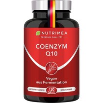 코엔자임Q10 유비퀴논 코큐텐 200mg 120 비건 캡슐
