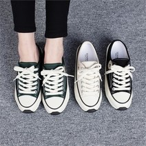플랫폼 뮬 캔버스화 4cm (Jbulsl)