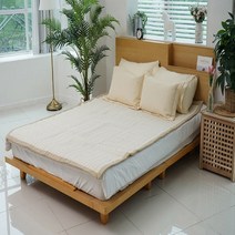 리모최고급 대마(삼베) 패드 단품 여름 이불, 진그레이