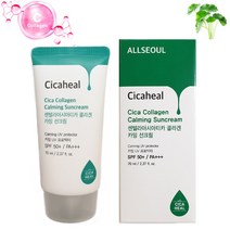 백탁 끈적임 없는 퍼스트픽 센텔라아시아티카 콜라겐 카밍 선크림 SPF 50+, 시카콜라겐선크림 70ml