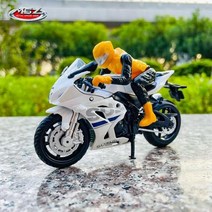 오토바이 모형 다이캐스트 MSZ 1:18 스즈키 GSX-R1000 블랙 공인 합금 장난감 자동차 집들이 파티 생일 선물 컬렉션, 1-18 GSX-R1000_2