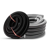 집진기 호스 공장 흡입 배기파이프 흡연기 배기호스, 그레이 내경 25 외경 32MM (1미터 가격)