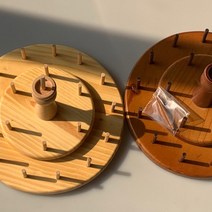 [세아퀼트] 일제 퀼트실 실패꽂이 실꽂이 (20구), 베이지