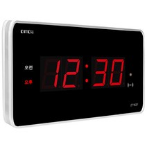 CMOS 조아몰 디지털벽시계 전자시계 led 시계 벽시계 전기 무소음시계, 162A3R