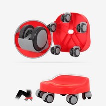 부모님 가사노동 관절보호 걸레질 이동의자 스마트 그린 간편한청소 무빙, 1개