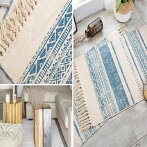 수입카페트 먼지없는 방염카페트 미니 스웨덴 라탄 오리엔탈 러그