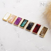 네일트렌드 엔틱로얄 컬렉션-30 5종네일파츠마블블렌딩스톤, 파츠-04