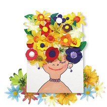 클레이점토 원데이클래스 만들기재료 유치원만들기 종이말이 종이감기공예 알머슨의 행복한 미소1-1인용 롤페이퍼아트