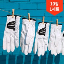 브랜드없음 2023 몬자 프리미엄 빨아쓰는 합피 남여 골프장갑, 프리미엄 합피 여성 양손 20호 5개