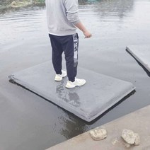 폼 보트 낚시 1인 호수 민물 보드 연못 물에 뜨는, 길이 1.6m 폭 1m 두께 17cm 부력 250