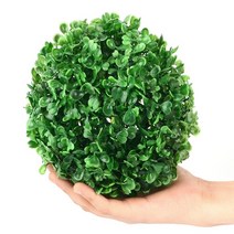 인조새싹잔디볼 인조잔디 인테리어 원형 인조잔디볼 볼 조화, 사이즈, 대