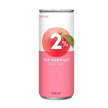 칠성 갈증해소 아미노산 2%부족할때 복숭아 캔 스포츠음료 이온음료 240ML 30개, 5세트