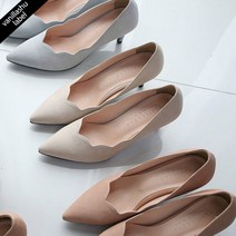 [바닐라슈] 국내수제 자체제작 뉴 라라엔젤 꽃잎라인 누벅 플랫&펌프스(1cm 5cm 7cm)