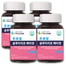 윌케어 프라임 글루타치온 메타정 600mgx60정, 60정, 4병