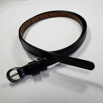 여성 소가죽 벨트 심플 슬림 허리띠 정장벨트 J0WAB760