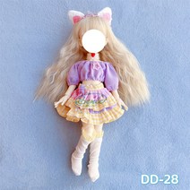 솜인형옷 무속성 솜인형 신제품 Bjd 구체관절 인형 드레스 Jk 유니폼 의류 30 cm 1 6 DIY 스커트 패션 캐주얼 정장 양말 장난감 액세서리