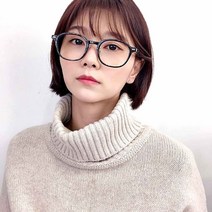 (바이원아이즈) 신서유기7 피오 뿔테 안경테 남자 여자 패션안경테 블루라이트 차단렌즈 추가가능