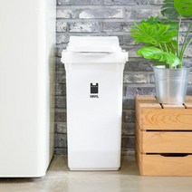 캡틴 대용량 분리수거함 60L 1P, 색상:블랙, 단품