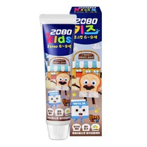 2080 키즈 3스텝 브레드이발소 치약, 80g, 1개