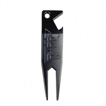 유용한 비 페이딩 부식 방지 골드 클럽 V-Groove Re-Grooving Cleaner Tool for Golf Training, 검은색