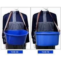 세이프24 비료통 해루질통 조개잡이 텃밭도구 농사용바구니 바닷가체험용도구 해루질, 1개, 중형