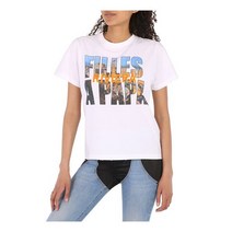 Filles A Papa Ladies 여성 White 화이트 Fap Cowboy 카우보이 T-shirt 티셔츠 Brand Size 브랜드 사이즈 0 6106100039White 화