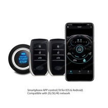 자동차 원격시동EASYGUARD 원격 스타터 CANBUS 플러그 앤 플레이 도요타 C-HR 2019 OEM 푸시 버튼 열쇠가없, 01 With GPS