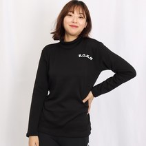 기모 목폴라 ROKN 로카티 긴팔 검정